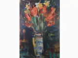 Flowers in a Vase by Enzo Pregno, 1898, oil on canvas, offered May 2018