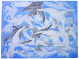 Doves by Quinto Martini, 1908, oil on panel, offered May 2018