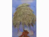Farmer with Hay by Quinto Martini, 1908, oil on panel, offered May 2018