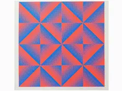 Composition by Getulio Alviani, 1939, silk-screen print, offered May 2018