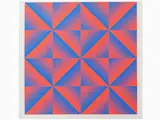 Getulio Alviani, Composition, 1939, silk-screen print