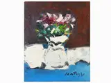 Flowers in a Vase by Sergio Scatizzi, 1918, oil on panel, offered May 2018