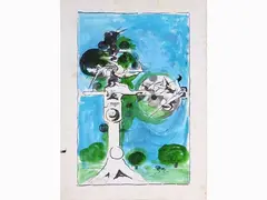 Thorn Tree 1978 by Graham Sutherland, 1903, tempera, offered May 2018