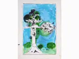 Graham Sutherland, Thorn Tree 1978, 1903, tempera