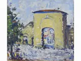 View of Florence by Enzo Pregno, 1898, oil on canvas, offered Mar 2018