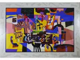 Ugo Nespolo, Coca Cola, silk-screen print