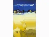 Nocturnal Landscape by Sergio Scatizzi, 1918, oil on panel, offered Mar 2018
