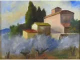 Nino Tirinnanzi, Tuscan Landscape 1970