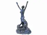 Aligi Sassu, L'Europa, 1912, bronze sculpture