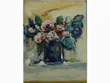 Flowers by Sergio Scatizzi, 1918, oil on faesite, offered Mar 2018