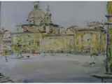 View of Florence by Enzo Pregno, 1898, oil on canvas, offered Mar 2018