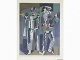Gino Severini, Commedia dell'arte 1958, 1883, lithograph