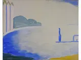 San Marco Basin by Virgilio Guidi, 1891, oil on canvas, offered Mar 2018