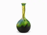 An Early 20th Century Cameo Glass Vase by Émile Gallé, 1846, forma a bulbo, offered Mar 2018