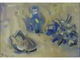 Still Life with Shells by Enzo Pregno, 1898, oil on canvas, offered Mar 2018