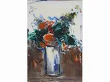 Sergio Scatizzi, Flowers in a Vase, 1918, oil on canvas