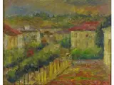 Arrigo Dreoni, Landscape 1947, 1911, oil on canvas