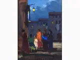 Prayer by Renato Natali, 1883, oil on faesite, offered Mar 2018