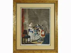 Carlo Lasinio, The Miris Family, 1757, engraving