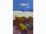 Seascape by Sergio Scatizzi, 1918, oil on panel, offered Nov 2017