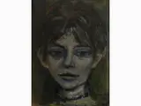 Ugo Capocchini, Portrait of a Woman, 1901, oil on canvas