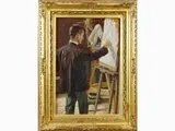 Gianni Vagnetti, Portrait of a Painter, 1898, oil on panel