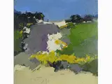 View of Volterra by Sergio Scatizzi, 1918, oil on panel, offered Nov 2017