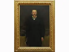 Portrait of a Gentleman 1882 by Eleuterio Pagliano attribuito, 1826, oil on canvas, offered Nov 2017