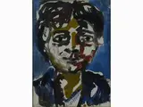 Portrait by Silvio Loffredo, 1920, oil on canvas board laid on carboard, offered Nov 2017