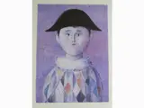 Harlequin by Antonio Bueno, 1918, lithograph, offered Nov 2017