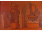 Still Life by Dino Migliorini, 1907, oil on faesite, offered Nov 2017