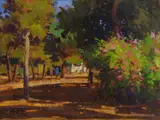 View of Livorno by Angiolo Volpe, oil on canvas, offered Nov 2017