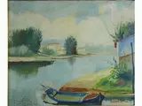 Silvio Polloni, Barche sul fiume 1966
