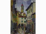 Rodolfo Marma, View of a Street 1966