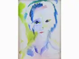 Ernesto Treccani, Portrait, 1920, mixed media on canvas