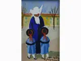 Rodolfo Marma, Nun 1974, 1923, oil on canvas board