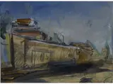 Folco Chiti Batelli, View of a Street 1983