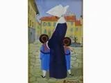 Rodolfo Marma, Nun 1978, 1923, oil on canvas board