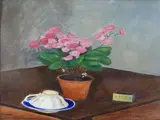 Guido Peyron, Still Life with Plant and Small Cup 1931