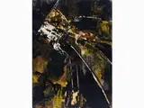 Alvaro Monnini, Compositions 1959, 1922, a pair of oil paintings on canvas board