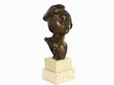 Achille D’Orsi, Urchin, 1845, bronze bust
