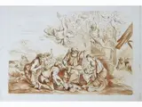 Francesco Bartolozzi, The Adoration of The Shepherds, 1727, etching