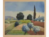 Romeo Costetti, Tuscan Landscape
