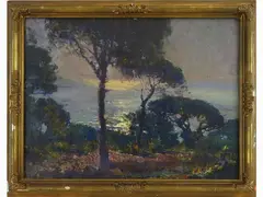 Lidio Ajmone, Seascape 1931, 1884, oil on panel
