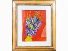 Flowers in a Vase by Enrico Paulucci, 1901, oil on canvas With Label on reverse, offered Jul 2017