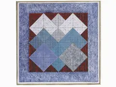 Composition by Bruno Pecchioli, 1919, polimateric on canvas, offered Jul 2017