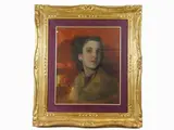 Angelo Mambriani attribuito, Portrait of a Woman 1940s, 1877, oil on canvas With inscription on reverse