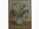 Nino Caffè, Wither Flowers 1930s, 1909, oil on canvas With label and stamp on revers