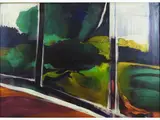 Fernando Farulli, Landscape, 1923, oil on canvas