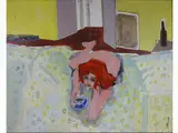 Renato Borsato, Interior View with Female Nude 1972